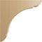 Ekena Millwork 1 3/4"W x 12"D x 12"H Extra Large Olympic Wood Bracket, Cherry BKTW01X12X12OLCH - alternate 2